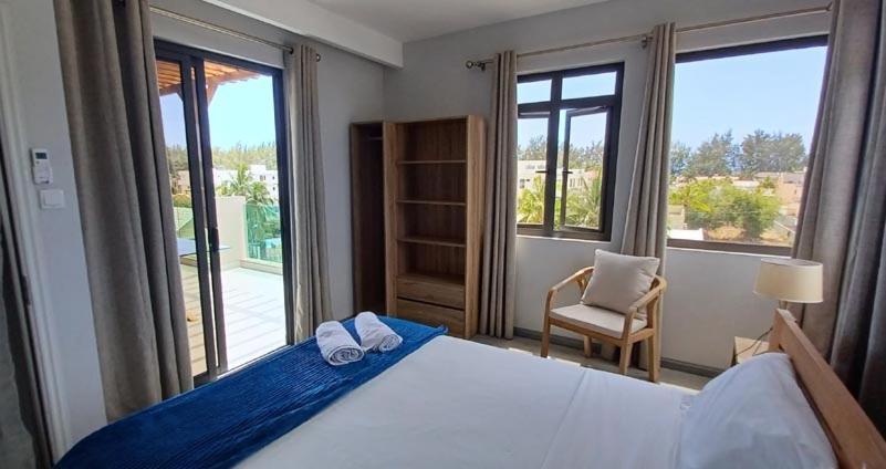 Splendide Penthouse Vue Mer A 5 Mn A Pied De La Plage Flic en Flac ภายนอก รูปภาพ