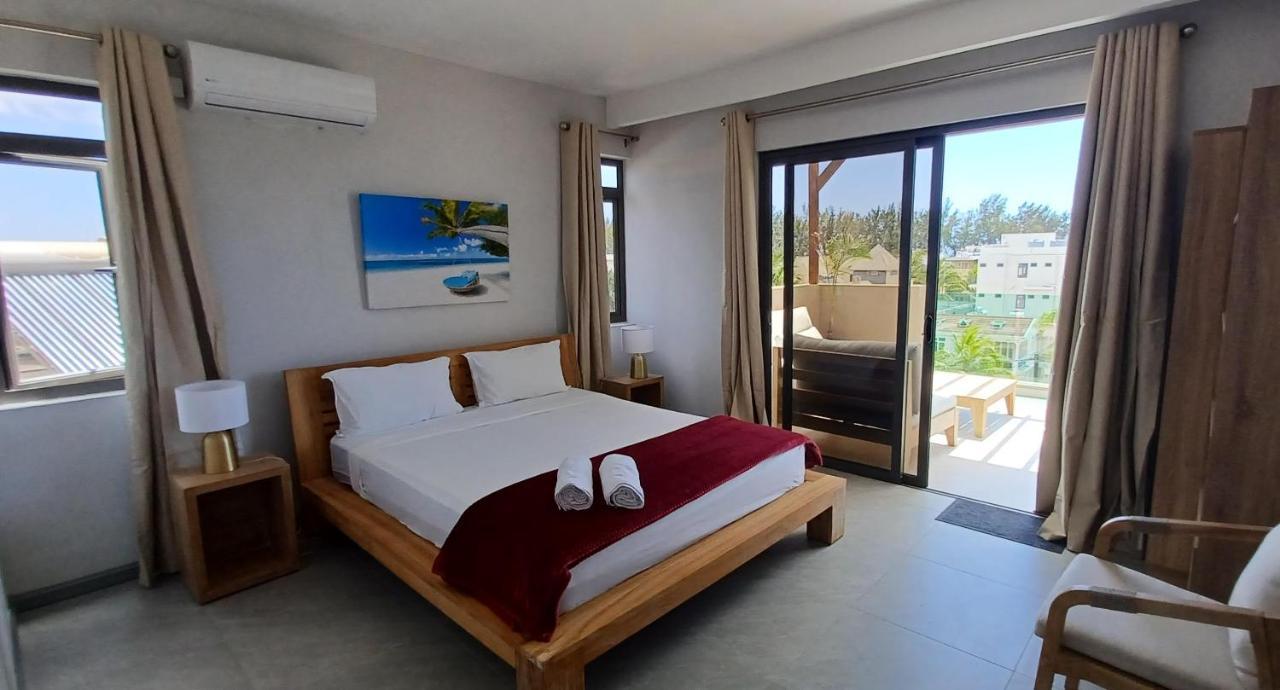 Splendide Penthouse Vue Mer A 5 Mn A Pied De La Plage Flic en Flac ภายนอก รูปภาพ