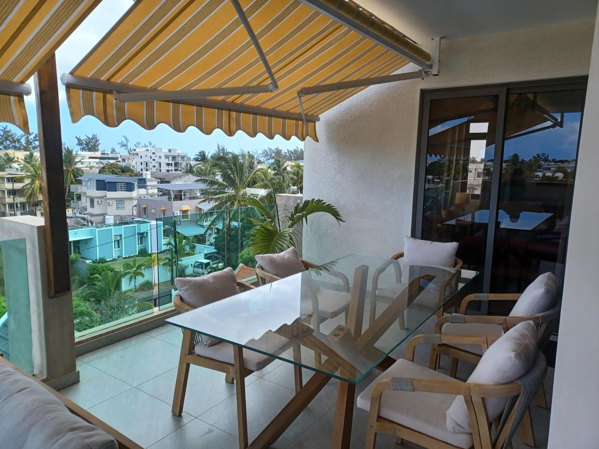 Splendide Penthouse Vue Mer A 5 Mn A Pied De La Plage Flic en Flac ภายนอก รูปภาพ