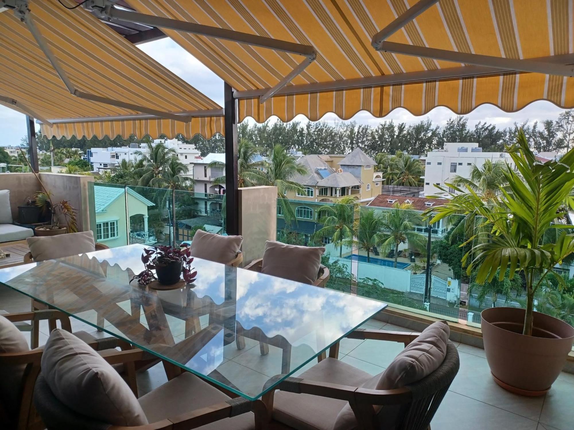 Splendide Penthouse Vue Mer A 5 Mn A Pied De La Plage Flic en Flac ภายนอก รูปภาพ